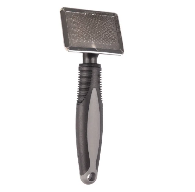 Щітка-пуходерка Flamingo Comfort для собак, S, 16.5×6 см