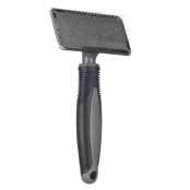 Щітка-пуходерка Flamingo Comfort для собак, М, 16.5×9 см