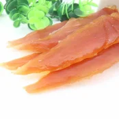 Лакомство Селянські Смаколики для собак, куриные стрипсы мягкие, 13-16 см, 500 г