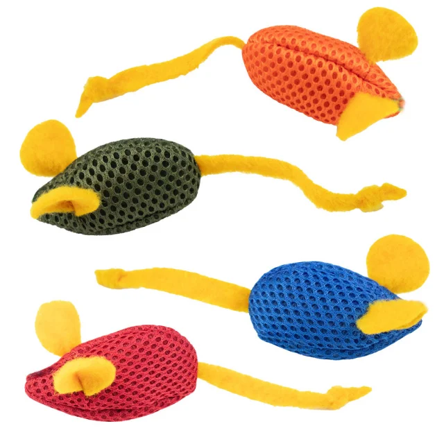 М'яка іграшка Agility для котів з кошачою м'ятою, мишка,  6 см, різні кольори