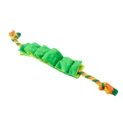 Мягкая игрушка Agility для собак, канат-шелестун, 50 см, зеленый