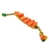 Мягкая игрушка Agility для собак, канат-шелестун, 50 см, оранжевый