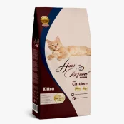 Полнорационный сухой корм HowMeow Kitten для котят, с курицей, 2 кг