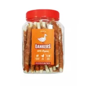 Лакомство Dankers палочки кальциевые с филе утки, для собак, 500 г