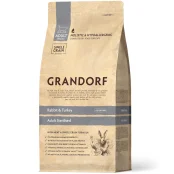 Сухий корм Grandorf Rabbit & Turkey Sterilized для стерилізованих котів, кролик з індичкою, 2 кг
