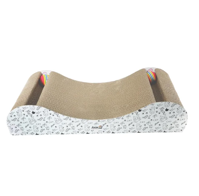 Дряпка картонная AnimAll "Дуэт", 52х26х10.5 см