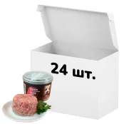Упаковка консервів AnimAll для собак, качка в ніжному желе, 195 г, 24 штуки