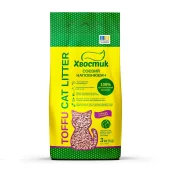 Соєвий наповнювач Хвостик для котячого туалету, з ароматом лаванди, 3 кг