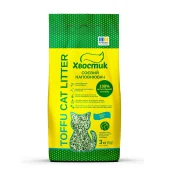 Соєвий наповнювач Хвостик для котячого туалету, з ароматом мʼяти, 3 кг