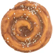 Ласощі Trixie Denta Fun Chewing Pie для собак, жувальний пиріг, 9 см, 70 г, 5 штук в пакуванні