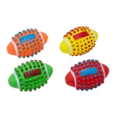 Игрушка Eastland Мяч регби для собак, винил, 11.5 см, цвета в ассортименте