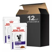 Влажный корм Royal Canin Feline Neutered Balance для взрослых стерилизированных кошек, склонным к набору лишнего веса, 8 шт + 4 шт в подарок, 1.02 кг