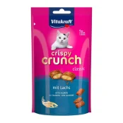 Подушечки Vitakraft Crispy Crunch для кошек, с лососем, 60 г