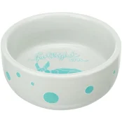 Миска Trixie Ceramic Bowl с принтом кролика, для грызунов, керамическая, диаметр 11 см, 250 мл