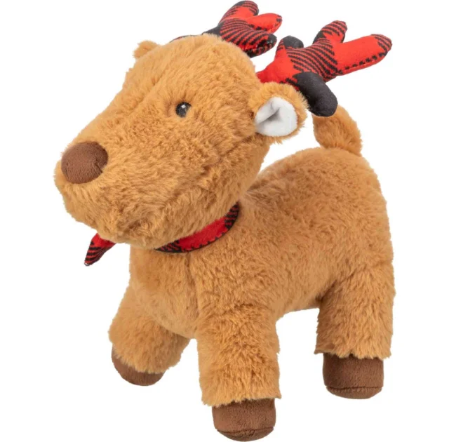 Іграшка Trixie Reindeer Різдвяний олень, для собак, плюш, 29 см