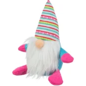 Іграшка Trixie Різдвяний гном для собак, зі звуком, плюш, 21 см, кольори в асортименті
