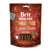 Ласощі Brit Dental Stick Christmas Apple Strudel для собак, різдвяний яблучний штрудель, 7 шт, 251 г