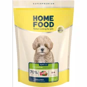 Сухий корм Home Food для цуценят малих порід, ягня та рис, 700 г
