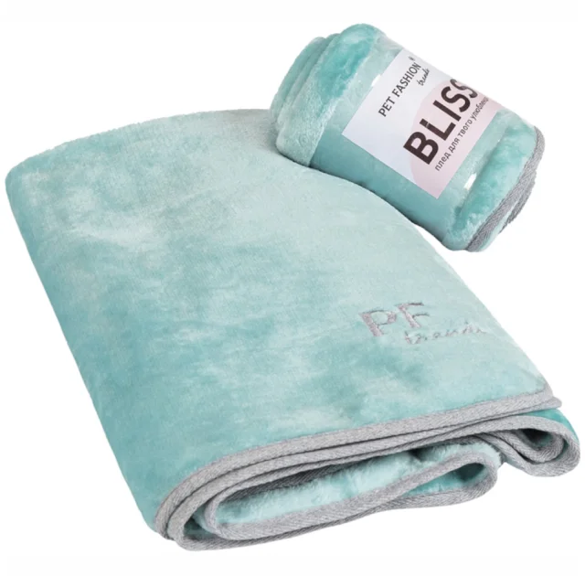 Плед Pet Fashion Bliss 1 для собак и кошек, 77×60 см, мятный
