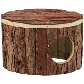 Домик Trixie Mette для хомяков, древесная кора, 18×12×12 см