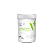 Cерветки на палець для чищення зубів Vet Expert Caryodent КеріоДент для котів та собак, 50 штук