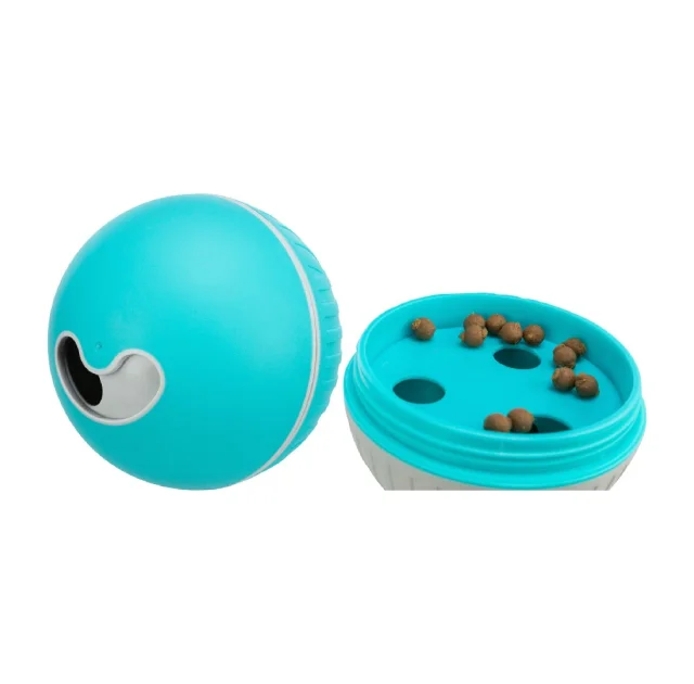 М'яч для ласощів Trixie Snack Ball для собак, пластик, 7.5 см, синій