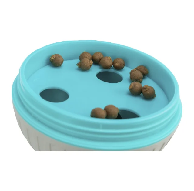 М'яч для ласощів Trixie Snack Ball для собак, пластик, 11 см, сірий