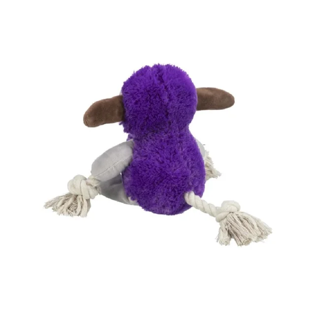 Игрушка Trixie Monster монстр, для собак, плюш, 32 см, фиолетовый