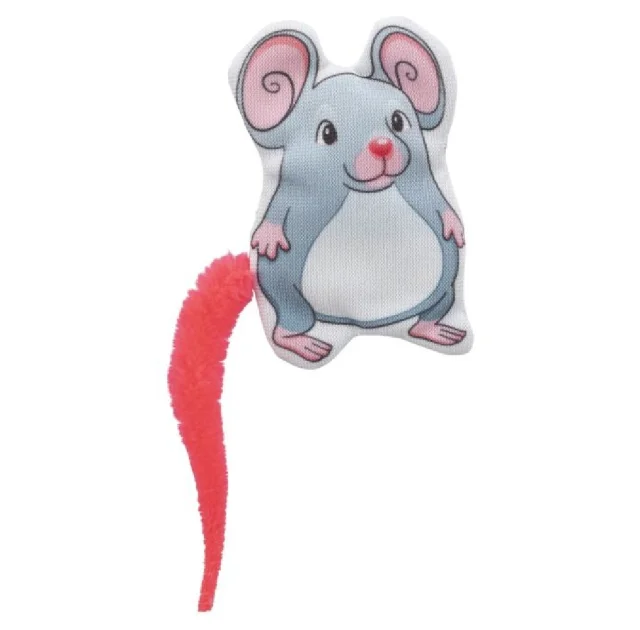 Игрушка Trixie Mouse мышка, для кошек, ткань, 7.5 см