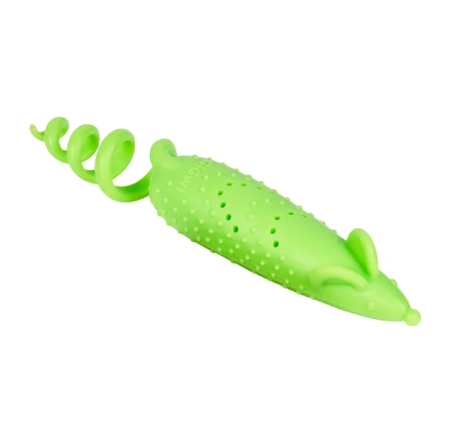 Іграшка GiGwi Refillable Catnip Мишка гумова для котів, гума, 16,5 см