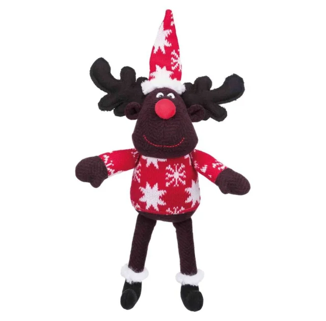 Іграшка Trixie Assortment Reindeers Різдвяний олень, для собак, плюш, 42 см