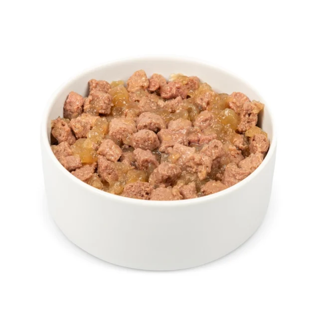 Консерви Pet Chef Beef для дорослих собак, шматочки в желе, з яловичиною, 800 г