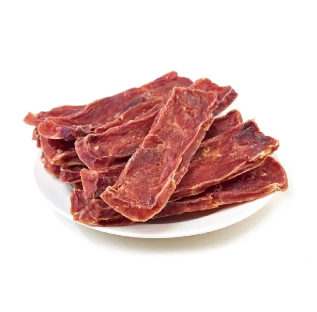 Ласощі Wanpy Soft Venison Jerky Slices для собак, в'ялена оленина з качкою, слайси, 100 г