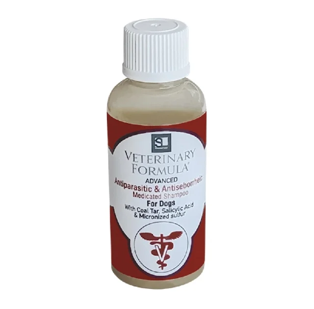 Шампунь Veterinary Formula Antiparasitic & Antiseborrheic Shampoo для собак, 45 мл