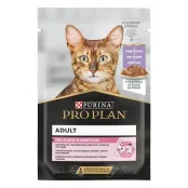 Влажный корм Purina Pro Plan Cat Nutrisavour Delicate для кошек с чувствительным пищеварением, с индейкой, 85 г