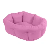 Манеж Теремок для тварин, L, ширина 58 см, довжина 68 см, В 21 см, рожевий