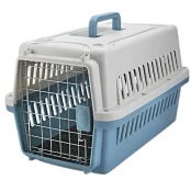Переноска AnimAll PS-01 для котів та собак, блакитна, 48×32×30 см