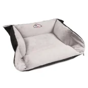 Лежак SIMON 1, чорно-сірий, для собак, 52×42×18 см