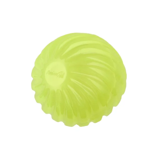 Мяч AnimAll Fun волна с пищалкой для собак и кошек, 75 мм, желтый