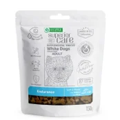 Беззернові ласощі Nature's Protection Superior Care White Dogs Endurance для дорослих собак, комахи та рис, 150 г