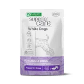 Вологий корм Nature`s Protection Superior Care White Dogs для дорослих собак всіх порід, тунець і лосось, соус, 70 г
