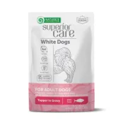 Вологий корм Nature`s Protection Superior Care White Dogs для дорослих собак всіх порід, тунець, соус, 70 г