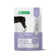 Вологий корм Nature's Protection Multi - Benefit Dog Adult with Chicken and Lamb для дорослих собак, з куркою та ягням, 100 г