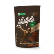Сухой беззерновой корм Nature's Protection Lifestyle Salmon Krill Sterilised Adult для стерилизованных кошек, 7 кг