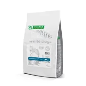 Сухий беззерновий корм Nature's Protection Superior Car з білою рибою для собак усіх розмірів та стадій життя з білою шерстью, 4 кг