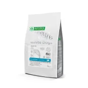 Сухий беззерновий корм Nature's Protection Superior Car для собак з білою рибою для собак усіх розмірів та стадій життя з білою шерстью, 4 кг