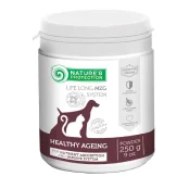 Харчова добавка Nature's Protection Healthy ageing formula для котів та собак старшого віку для зубів, суглобів, кісток, 250 г