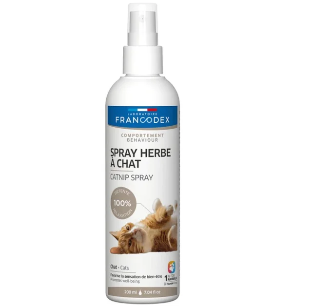 Спрей Francodex Catnip Spray, с кошачьей мятой, 200 мл
