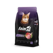 Сухий корм AnimAll для дорослих котів, зі свіжою індичкою та качкою, 12 кг Сухий корм AnimAll для дорослих котів, зі свіжою індичкою та качкою, 12 кг