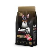 Сухий корм AnimAll для дорослих собак малих порід, зі свіжою індичкою та ягням, 700 г